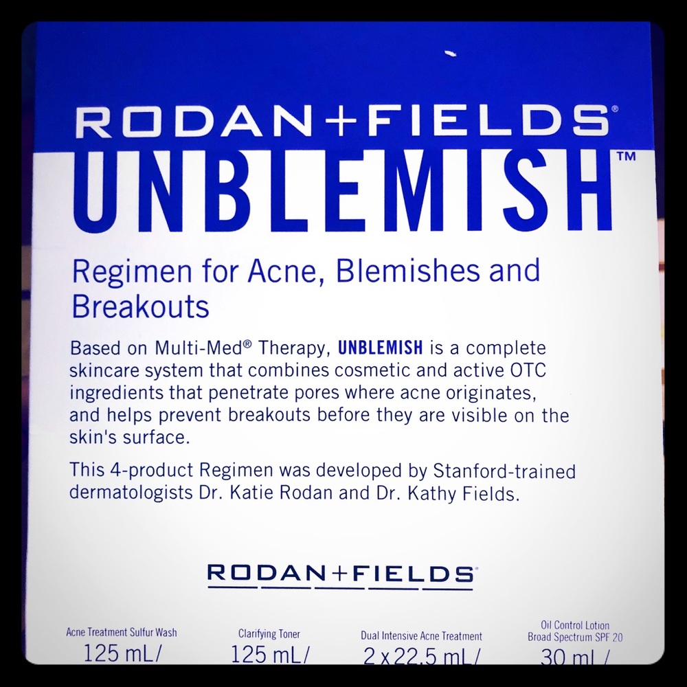 R & F Unblemish Regimen